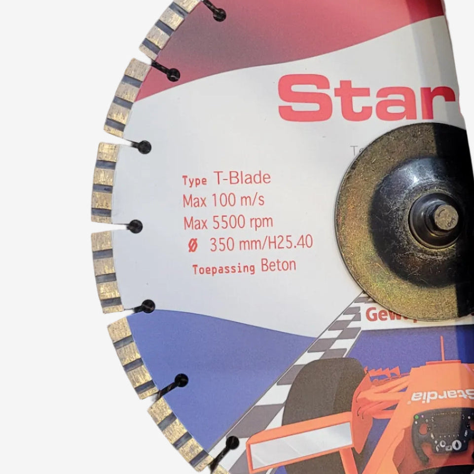 Diamantzaagblad 300mm met zeer lange levensduur op beton, voor bandenzaag, type: TBL-30020