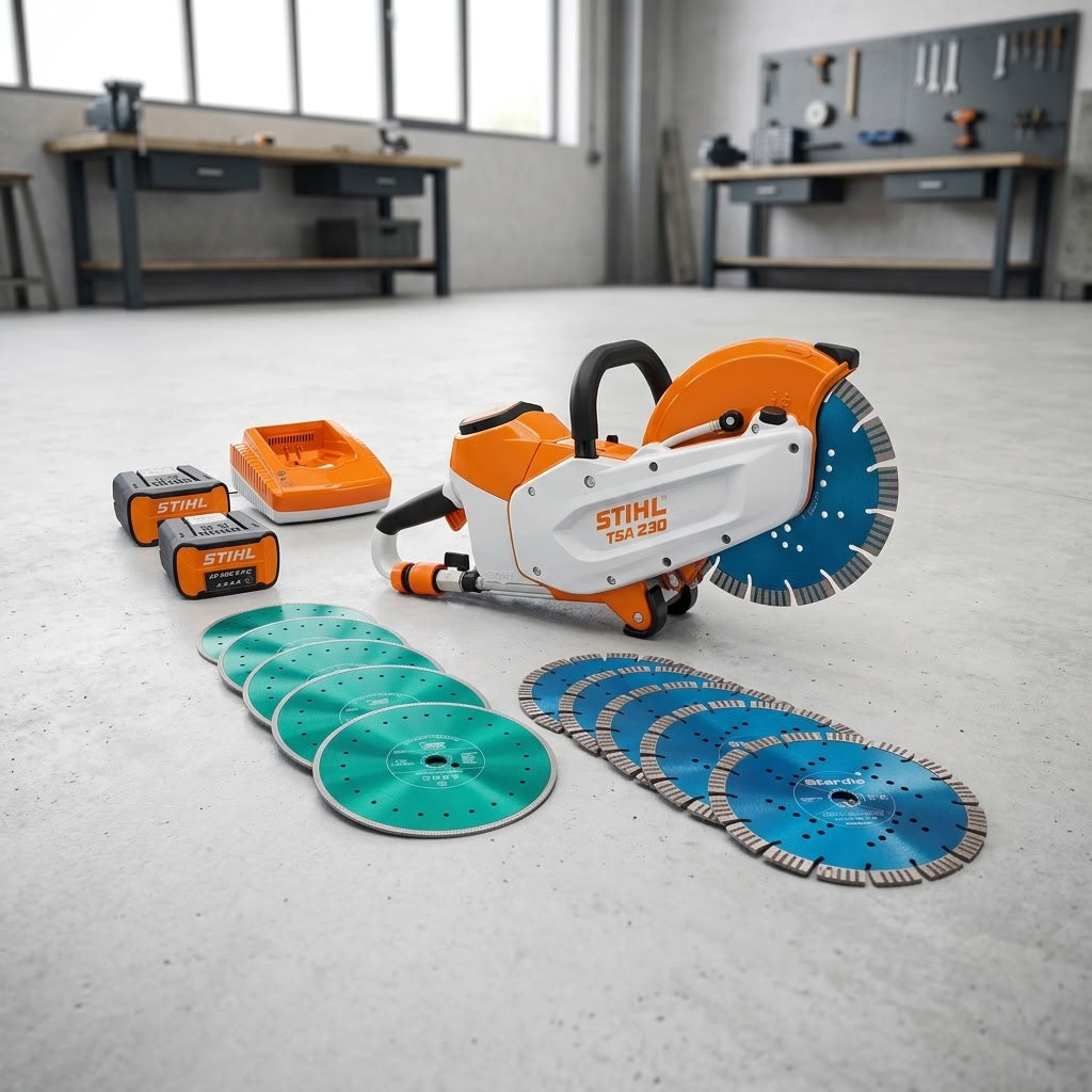 Accuslijper Stihl TSA230 230mm pakketaanbieding!
