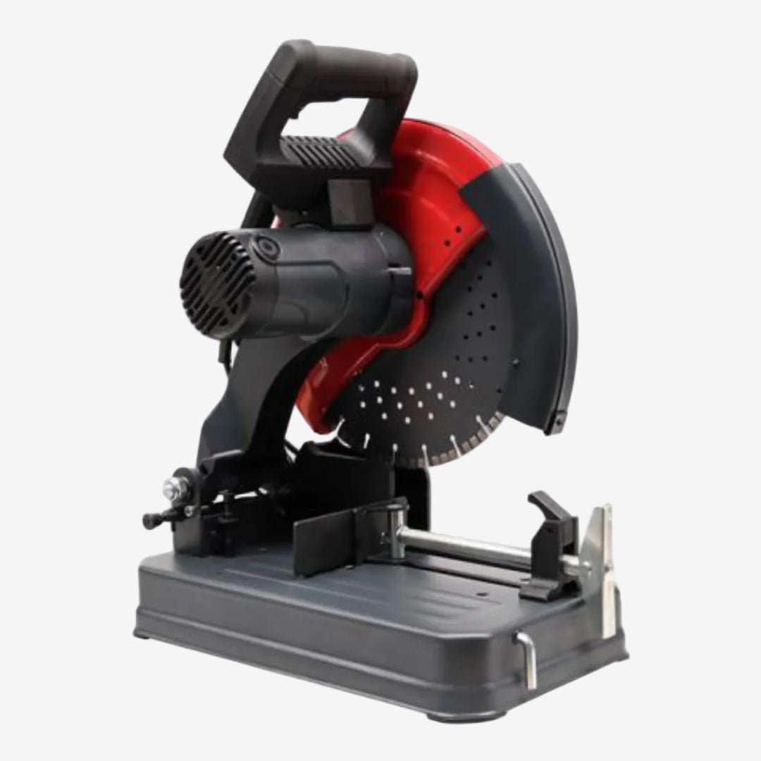 Afkortzaag elektrisch voor droogzagen, met afzuigen, 350mm, type: ST-AKZ-350