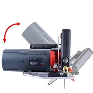 Zaagmachine 200mm nat en droog met geleiderail AGP SCS8, inclusief 3 diamantschijven