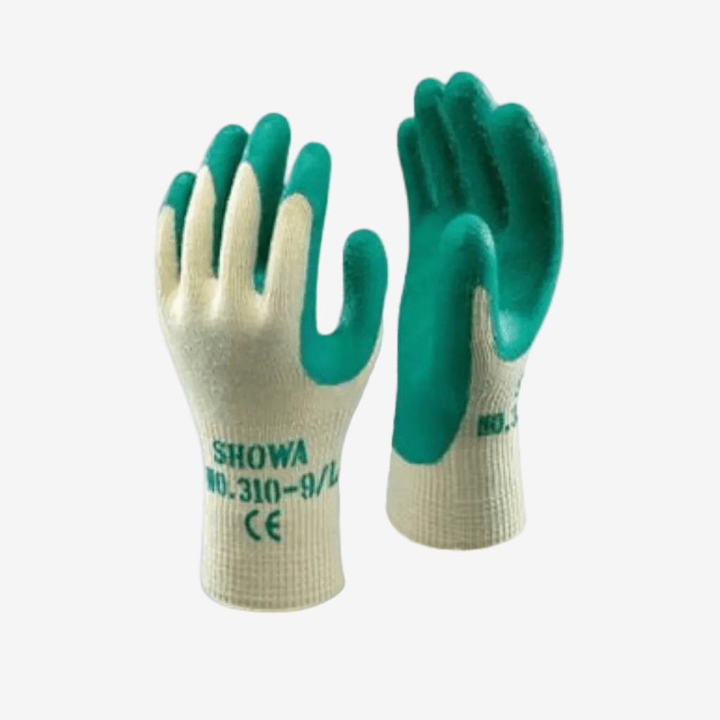 Showa 310 groen of zwart: werkhandschoenen