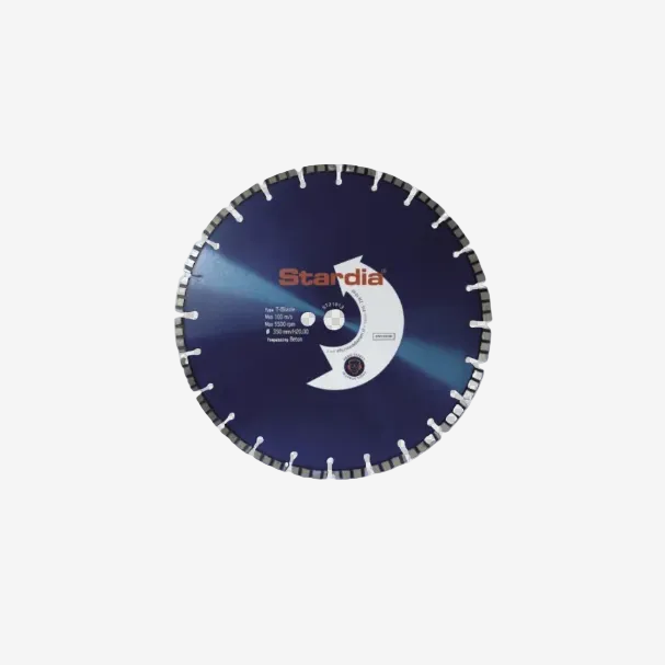 Stardia TBL: diamantzaagblad met zeer lange levensduur op beton, voor bandenzaag