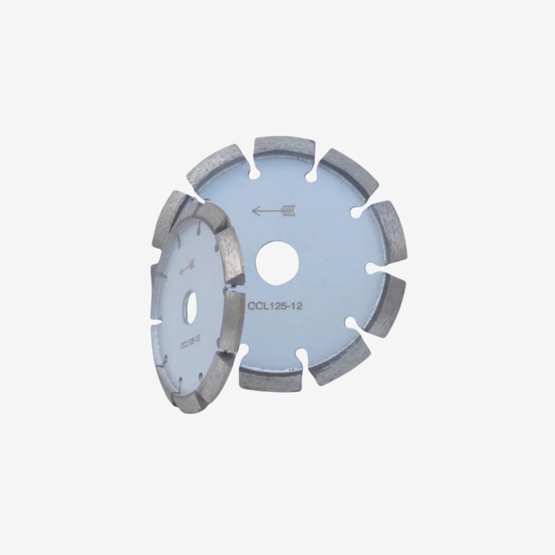 Diamantschijf voor het repareren van barsten, scheuren, e.d. in beton: Stardia V-schijf