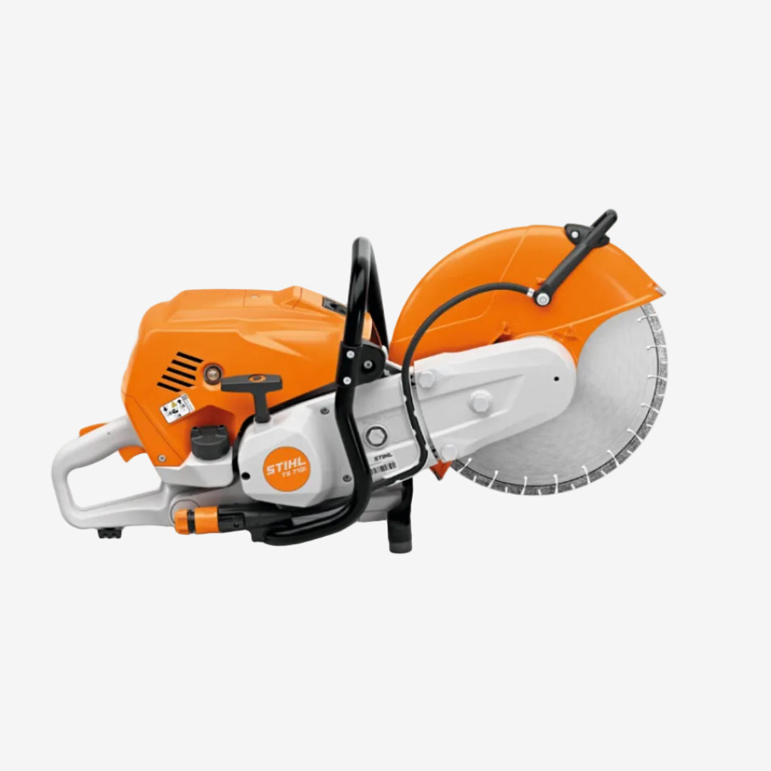 Actieset: Bandenzaag / motordoorslijper Stihl TS 710i 350mm, met 3 bladen beton, € 1.449,00