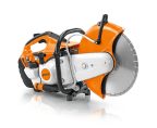 Bandenzaag / motordoorslijper Stihl TS500i 350mm, met 3 bladen beton